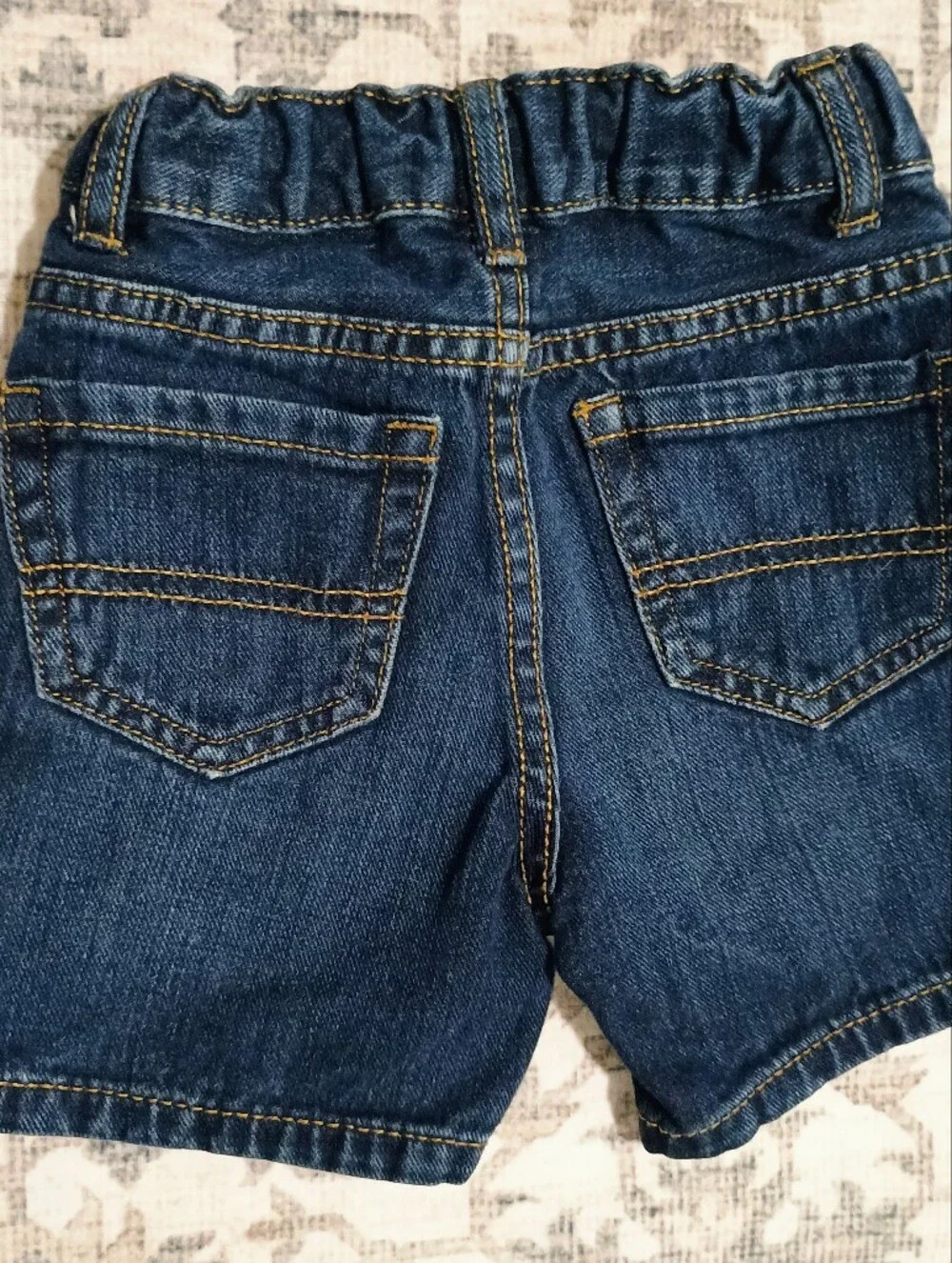 4/$15 Dark Wash Jean Short, 2T